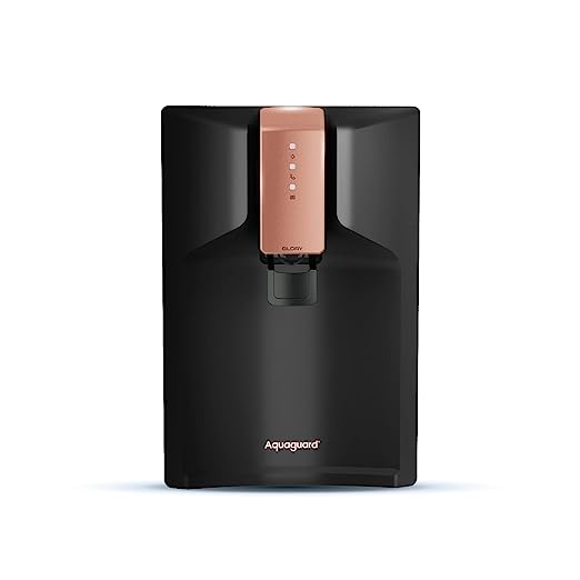 Aquaguard Glory RO+UV+UF+TA 6L storage water purifier with Active Copper by Eureka Forbes (Black) Aquaguard Glory RO+UV+UF+TA 6L storage water purifier with Active Copper by Eureka Forbes (Black)